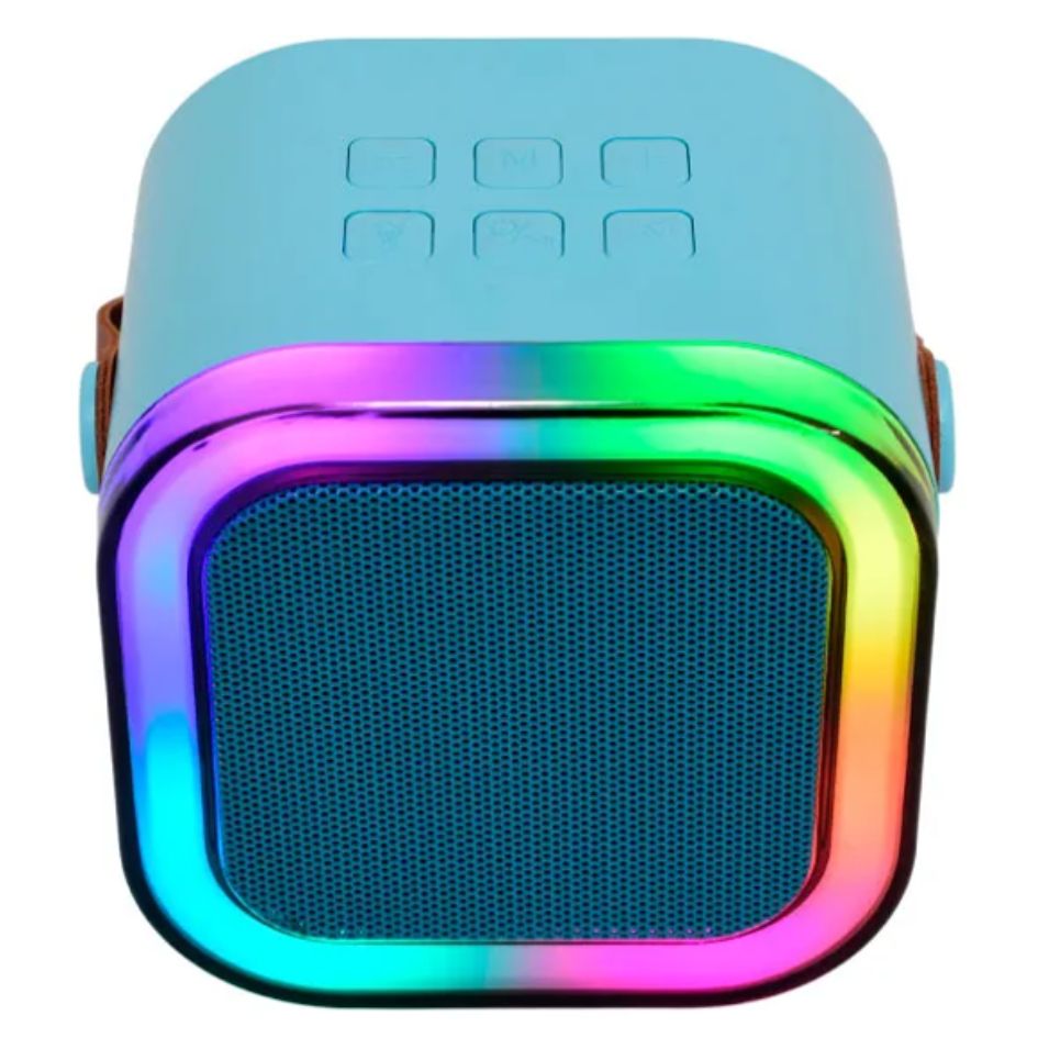 Bocina Karaoke 2 Microfonos Bluetooth