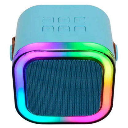 Bocina Karaoke 2 Microfonos Bluetooth