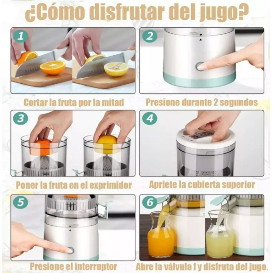Extractor De Jugo Exprimidor Electrico