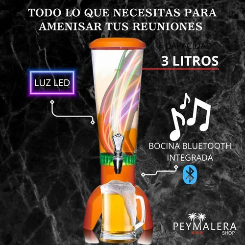 Dispensador De Cerveza Agua Jarra Bebida