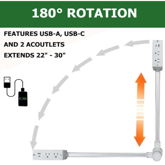 Enchufe de alimentación Expansor 2 Tomas