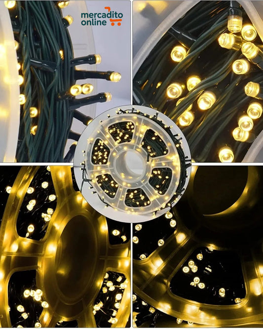 Rollo De Luces 50 Metros Navidad